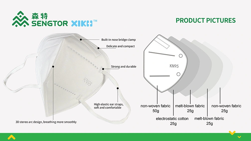 Non-Woven Disposable Protective KN95/FFP2/N95 Face Mask for Children