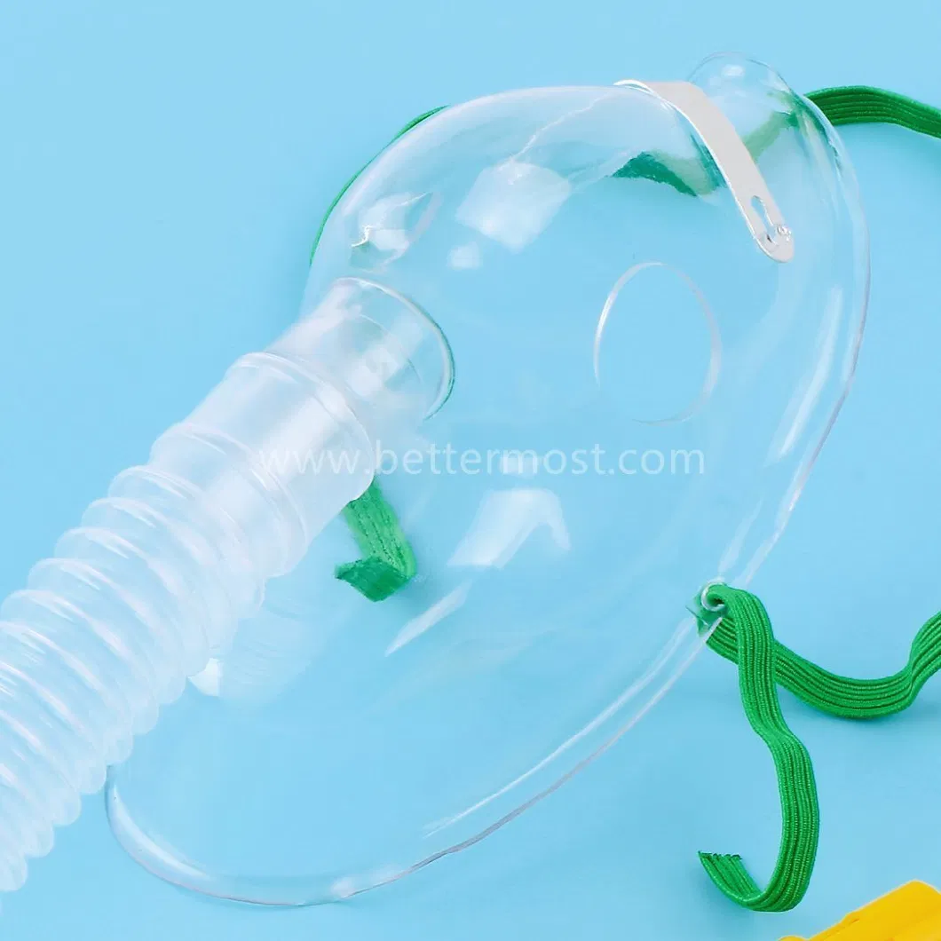 Bm® Disposable High Quality Medical PVC Adjustable Oxygen Venturi Mask Size S/M/L/XL